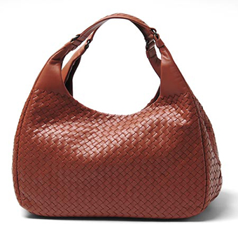 BOTTEGA VENETA ボッテガヴェネタ バッグ コピー レザー ショルダーバッグ(R) 124864 v0016 6361 ブリックブラウン レディース